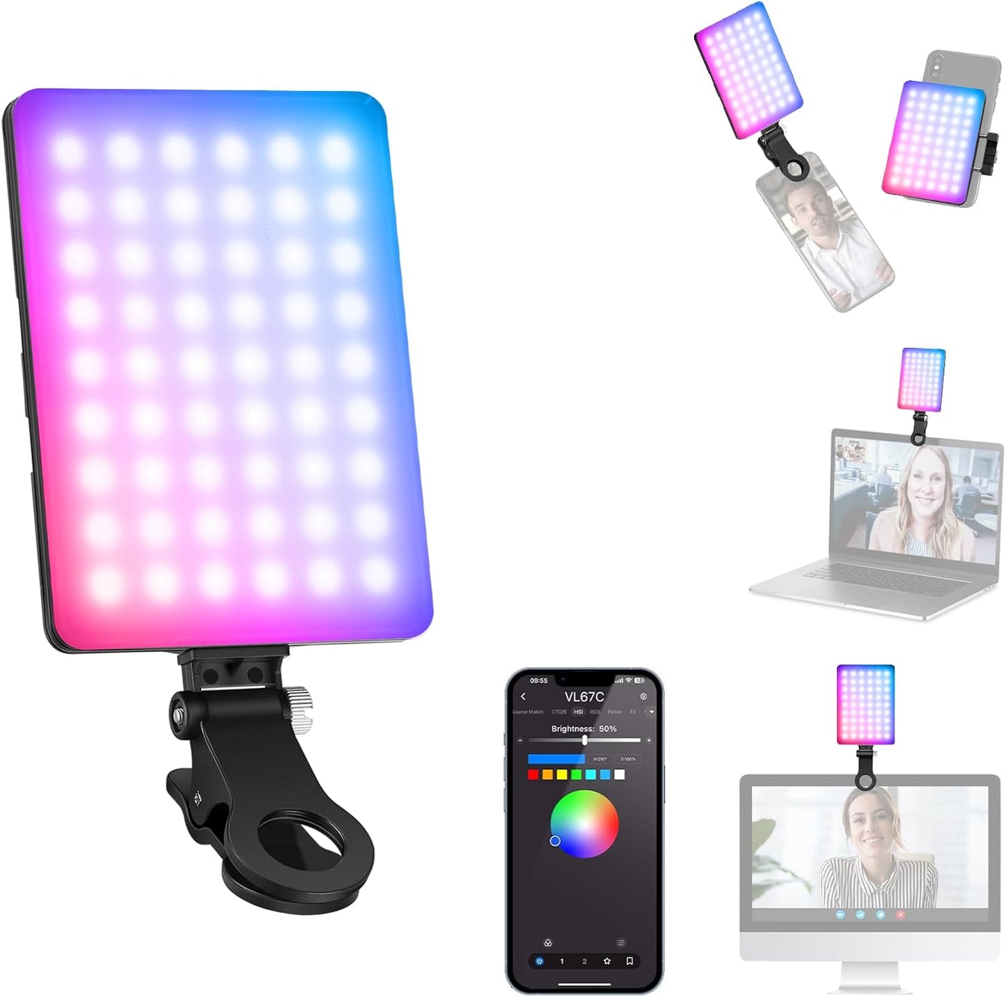 NL-60AI Selfie LED Light