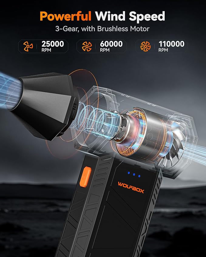 110000RPM High-Power Air Blower
