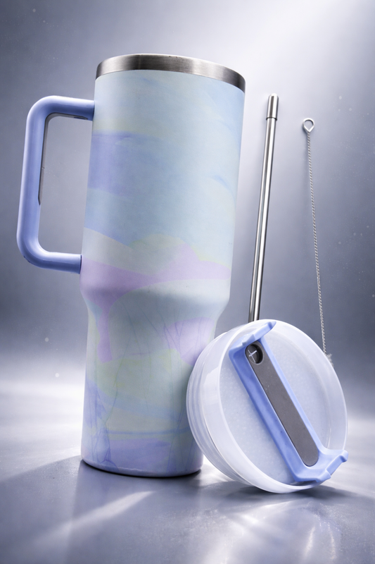 Insulated Travel Tumbler with Handle