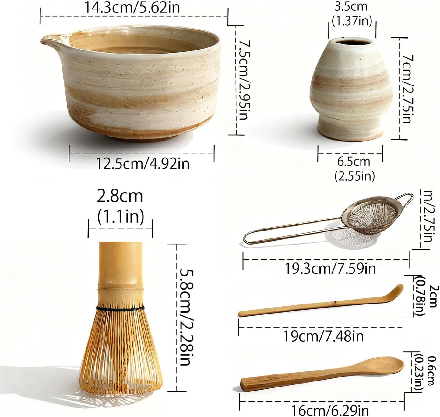 Matcha 6 Pieces Set